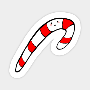 Adorable Candy Cane Christmas - fun cute christmas design Magnet