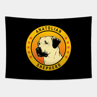 Anatolian Shepherd Dog Portrait Tapestry