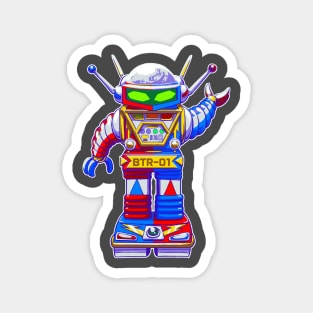 Big Tin Robot Mascot BTR-01 Magnet