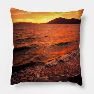 Sub Tropical sun rise Pillow