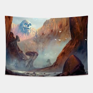 skull canyon Tapestry