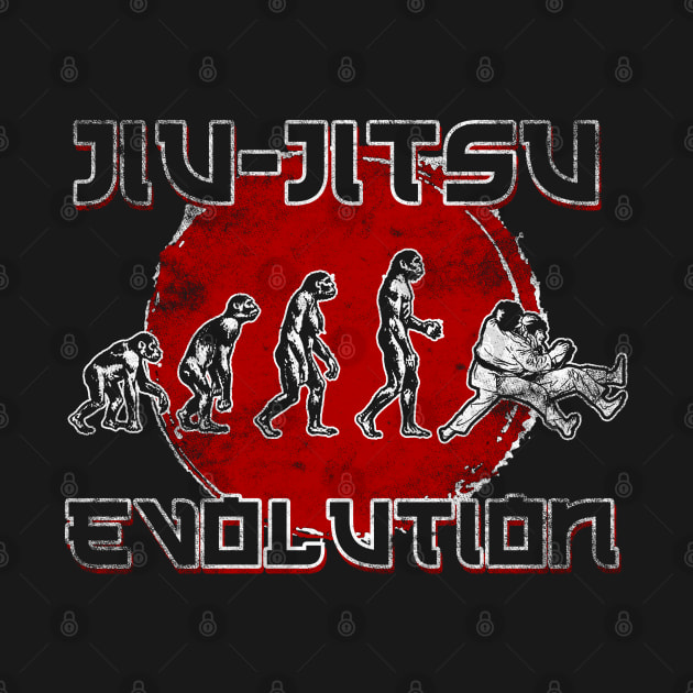 Disover Jiu Jitsu Evolution - Jiu Jitsu - T-Shirt