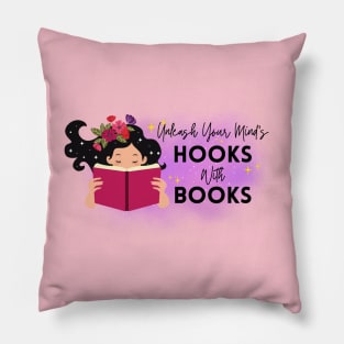 Enchanted Reading: Unleash Your Mind's Hooks with Books Pillow