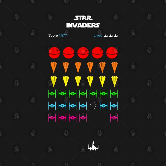 Star Invaders by old_school_designs