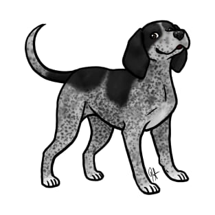 Dog - Bluetick Coonhound - Blue T-Shirt