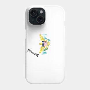 Virgin Islands flag Phone Case