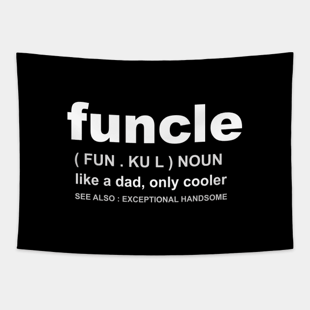 funcle noun Tapestry by Amberstore