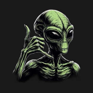 Alien Call Me T-Shirt