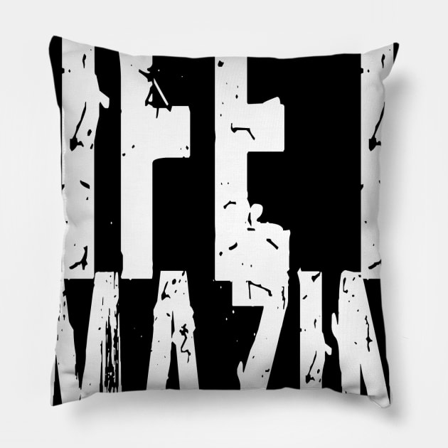 Life is Amazing Pillow by Mi Bonita Designs