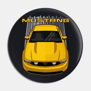 Mustang GT 2010-2012 - Yellow - Gold Pin