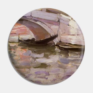 Gondolas by John Singer Sargent Pin