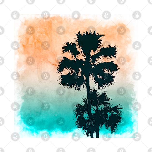 Palms on the beach by Jirka Svetlik