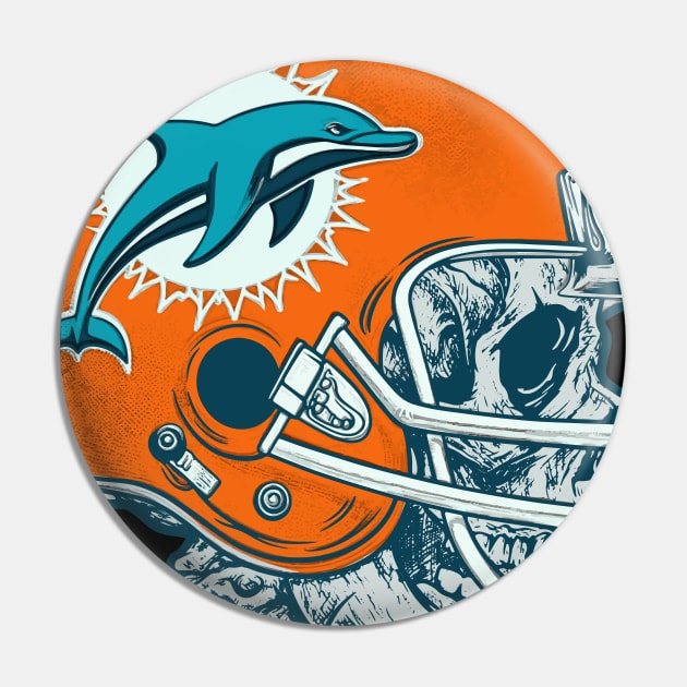 Vintage Miami Dolphins Pin by Gofart