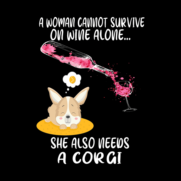 A Woman Cannot Survive On Wine Alone (270) by Drakes