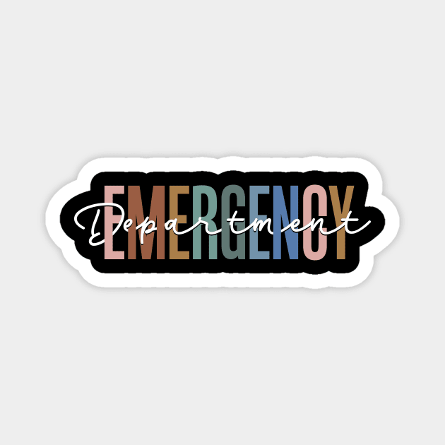 emergency Department Magnet by TheDesignDepot