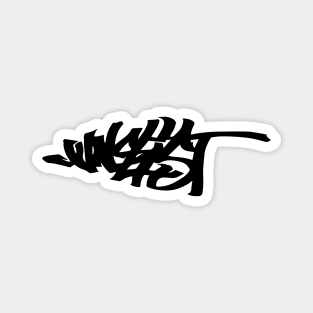 Junglist Grafitti Magnet