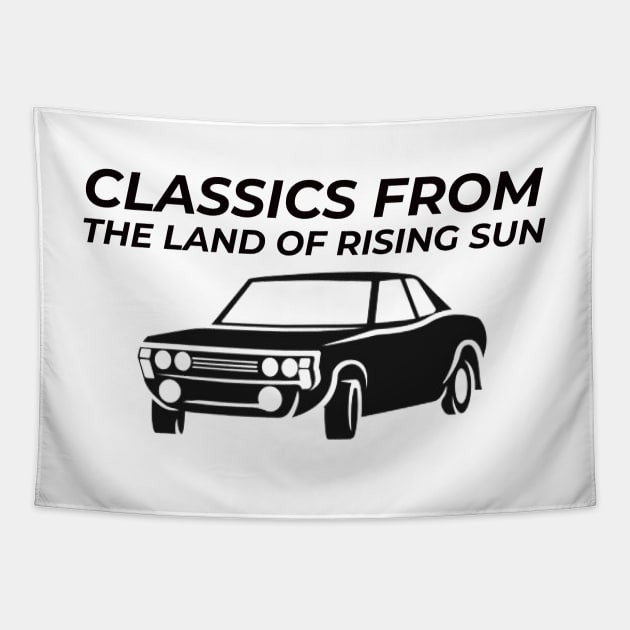 Classics from the land of rising sun Tapestry by MOTOSHIFT