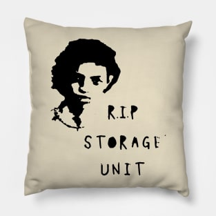 r.i.p storage unit Pillow