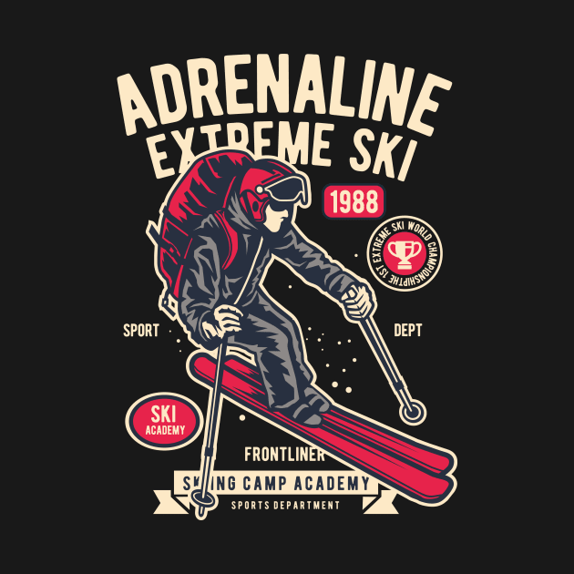 Adrenaline Extreme Ski - Skiing Camp Academy World Championship by All About Midnight Co