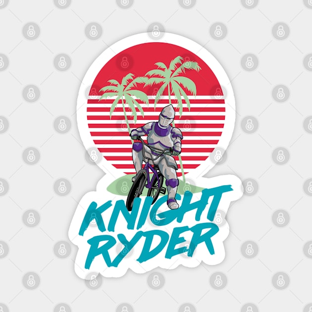 KNIGHT RYDER Magnet by Dwarf_Monkey