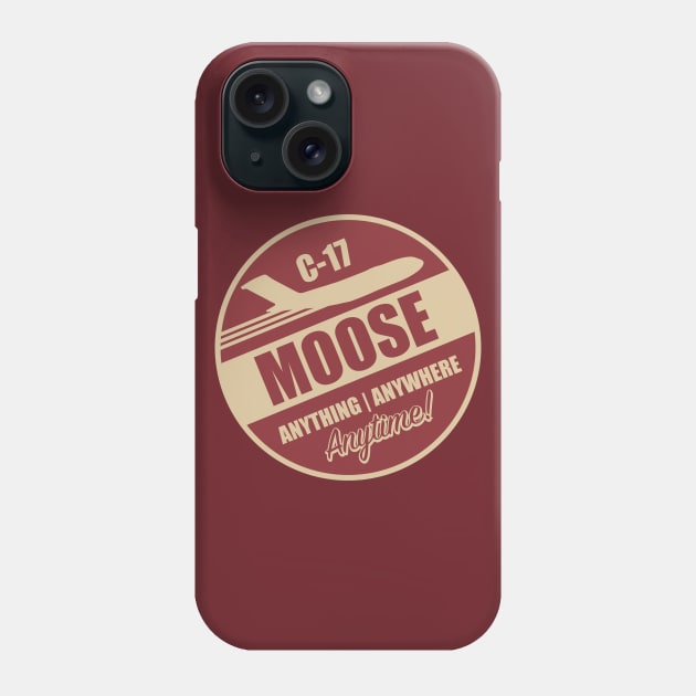 C-17 Moose Phone Case by TCP