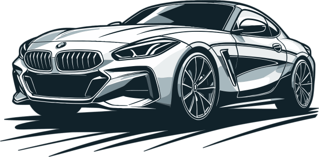 BMW Z4 Kids T-Shirt by Vehicles-Art