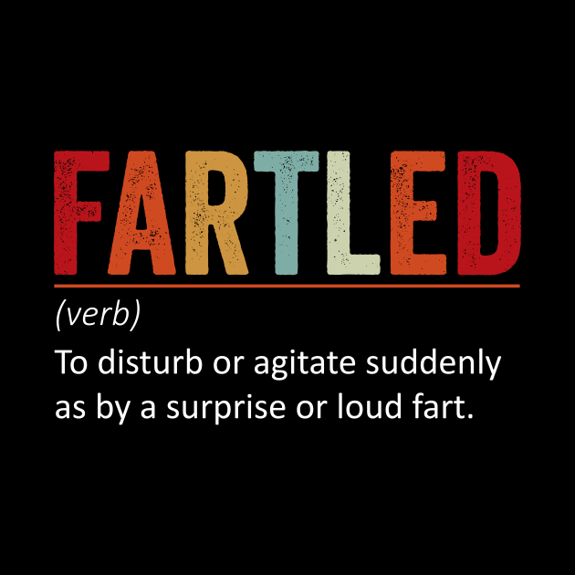 Fartled - Vintage Style by LMW Art