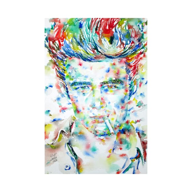 JAMES DEAN watercolor portrait .1 by lautir