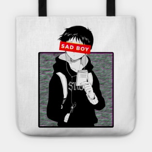 Sad boy Tote