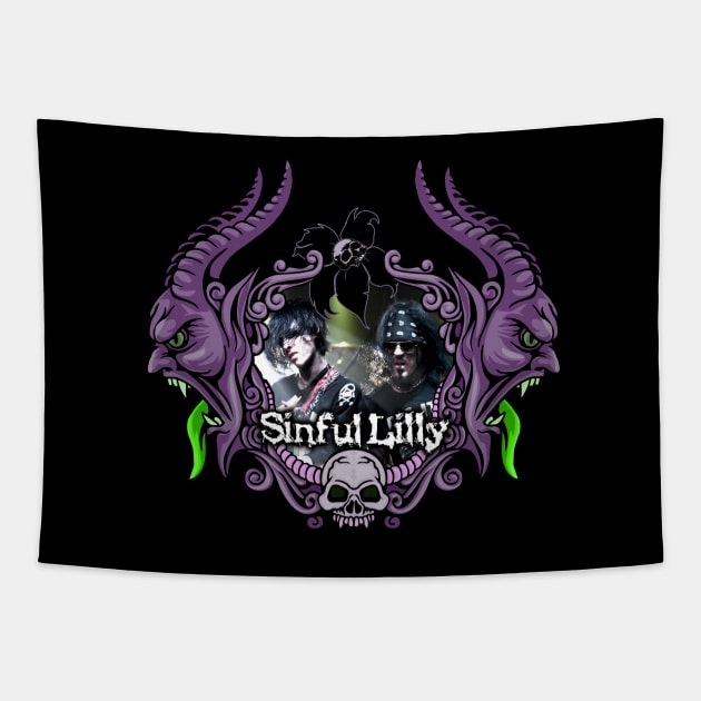 Sinful Mirror Tapestry by SinfulLIlly