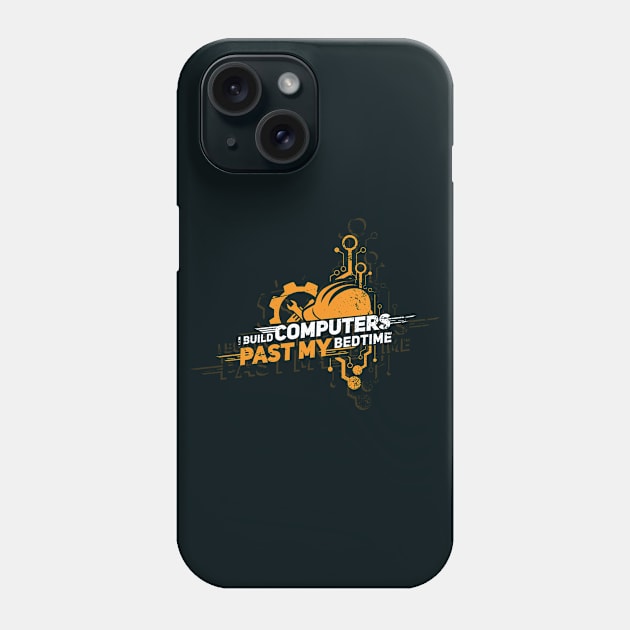 Computer Engineer Geek Phone Case by Tenh