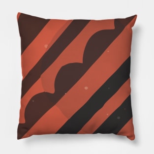 Abstract Minimal Diagonal Stripes Textured Background Image GC-117-14 Pillow