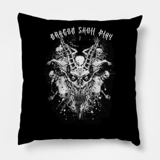 Dragon Skull Play Satan Pillow