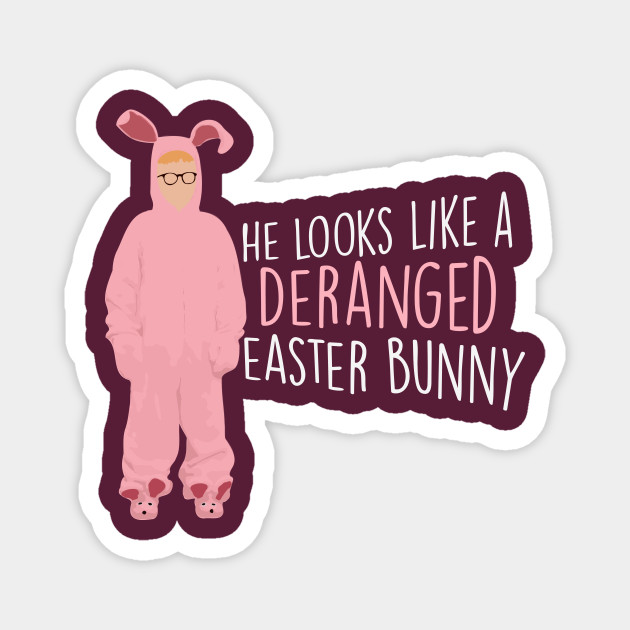 Ralphie's bunny suit pajamas shop