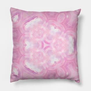 Kaleidoscope Of Soft & Bright Pink Colors Pillow