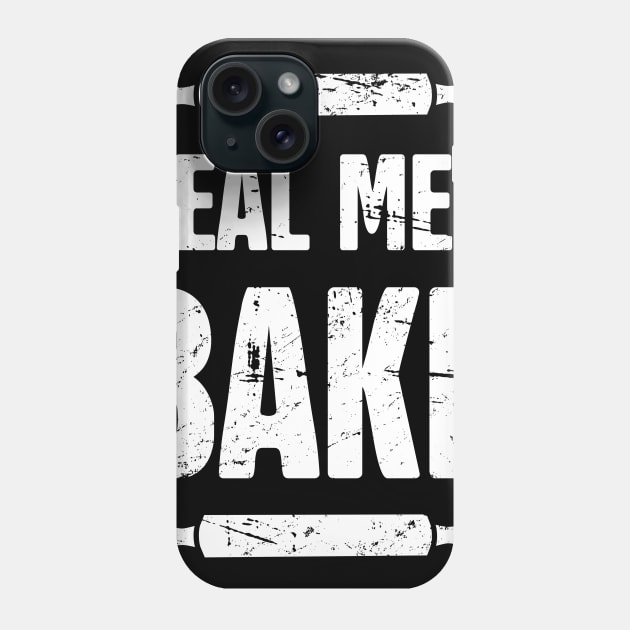 Real Men Bake | Funny Baking Design Phone Case by MeatMan