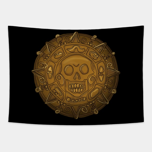 Aztec Gold Tapestry by Thalionwen Creates