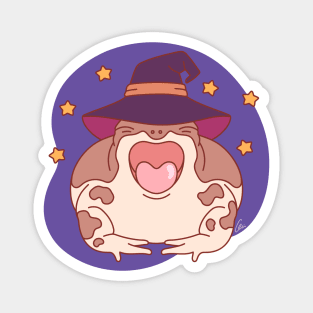 Desert Rain Frog, Halloween Edition! Magnet