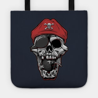 Skull pirate Tote