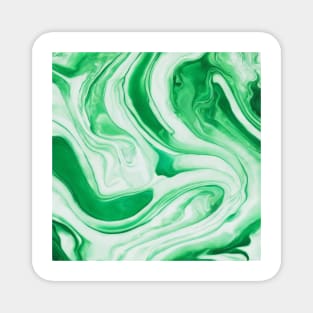 LIGHT GREEN LIQUID MARBLE DESIGN, IPHONE CASE, MUGS, AND MORE Magnet