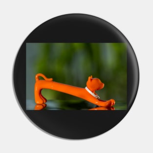 Orange Is The New Cat Pin