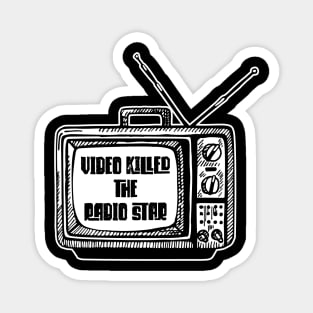 Video Killed the Radio Star - Buggles Magnet