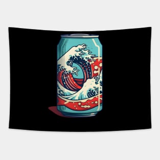 Japanese Aesthetic Energy Drink Tapestry