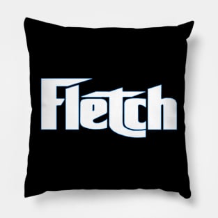 Fletch large logo 1985 Pillow