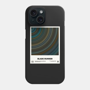minimal_Blade Runner Circular Barcode Movie Phone Case