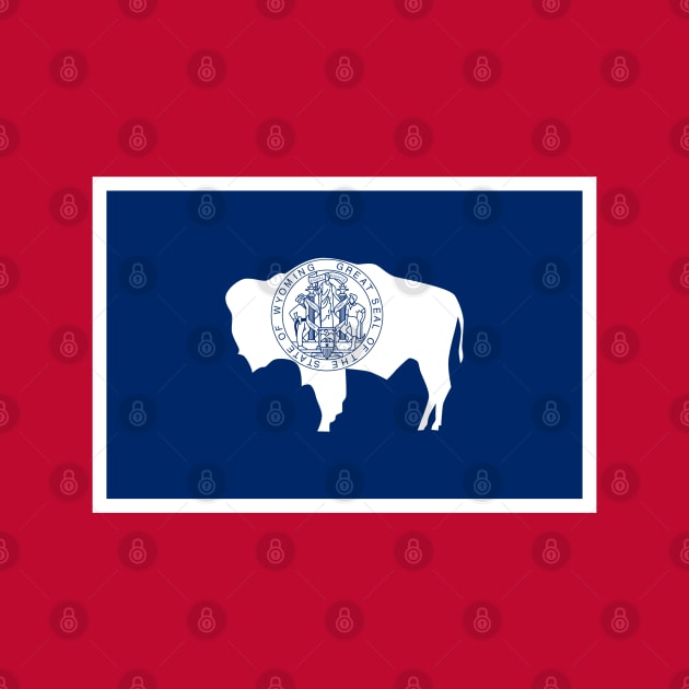 Flag of Wyoming by brigadeiro