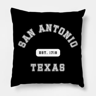 San Antonio Texas Pillow