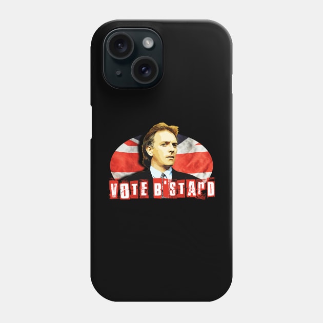 Vote B'Stard New Statesman Design Phone Case by HellwoodOutfitters