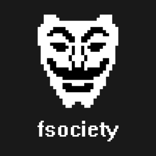 Fsociety Mask (Mr. Robot) T-Shirt