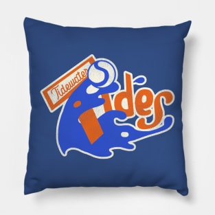 Defunct Tidewater Tides Baseball Team Pillow